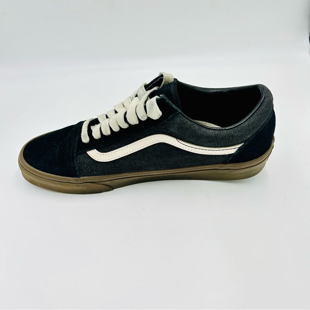 Vans shoes Old Skool sneakers classic low top gray and black men size 10.5 - Picture 4 of 10